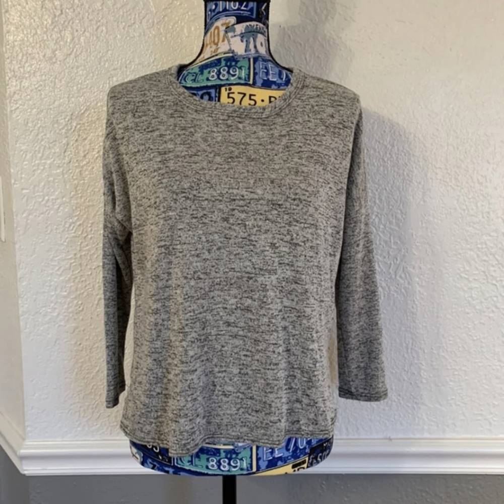Olivia Rae 3/4 sleeve top with multi length